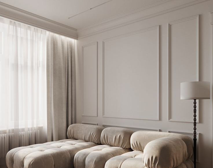 Молдинг из полистирола высокой плотности HI-WOOD LD32 32х15мм 2,0м