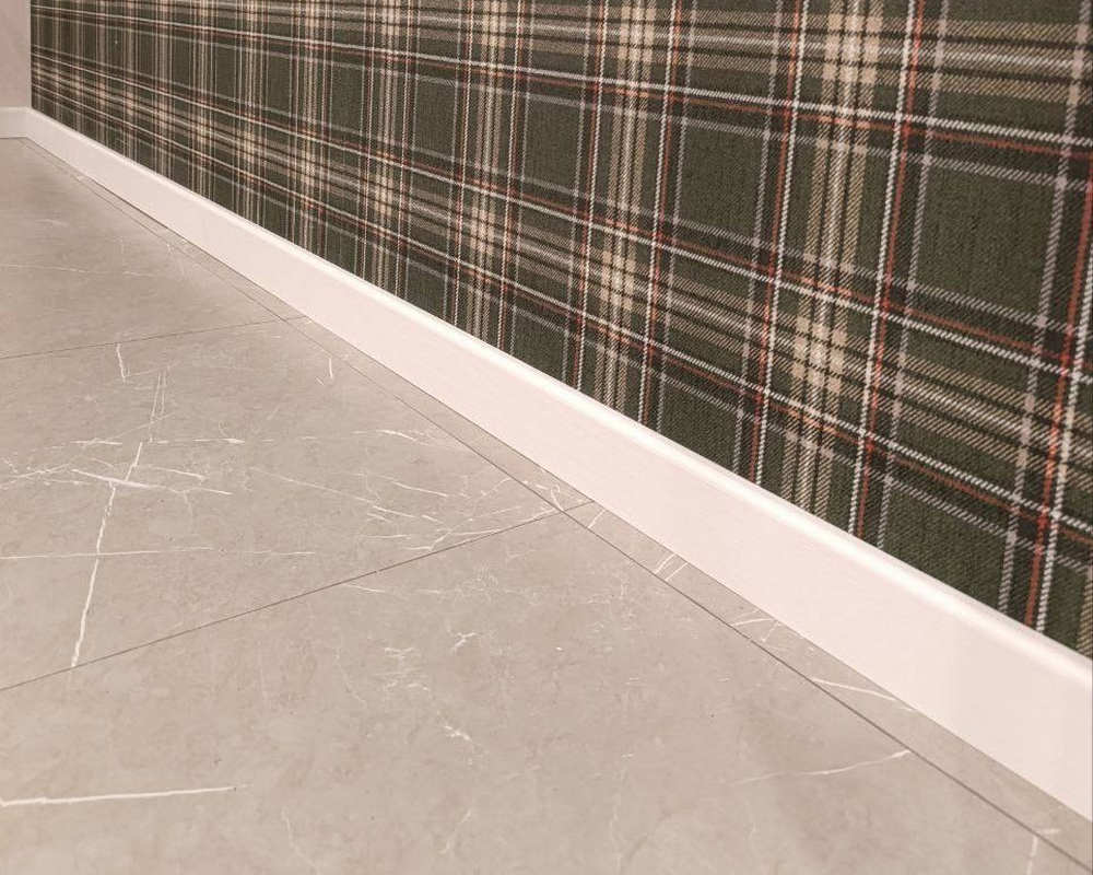 Плинтус МДФ Волшебная палочка. Гарден 200 Белый