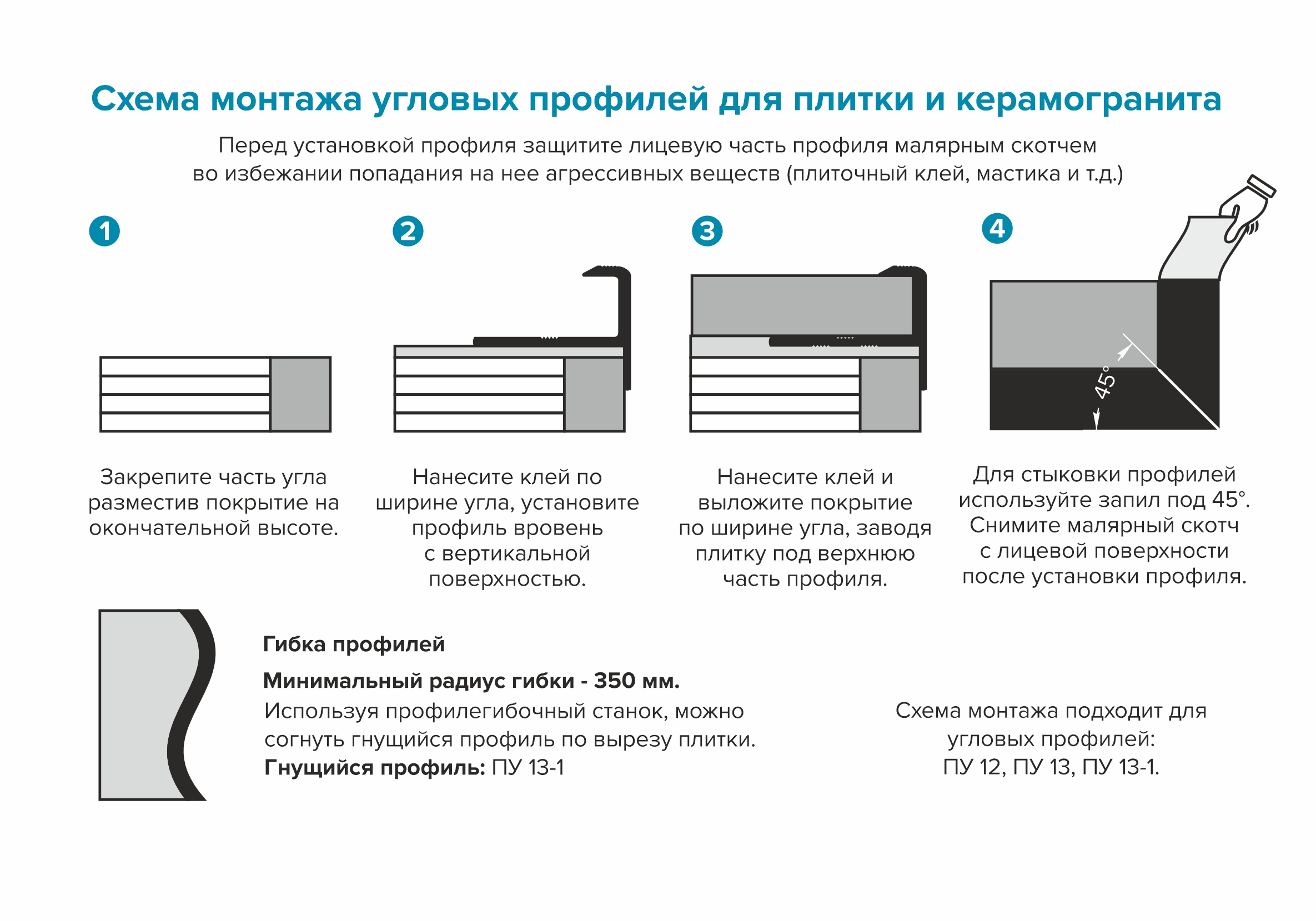 Профиль окантовочный ПУ 13-1.2700.04л Бронза