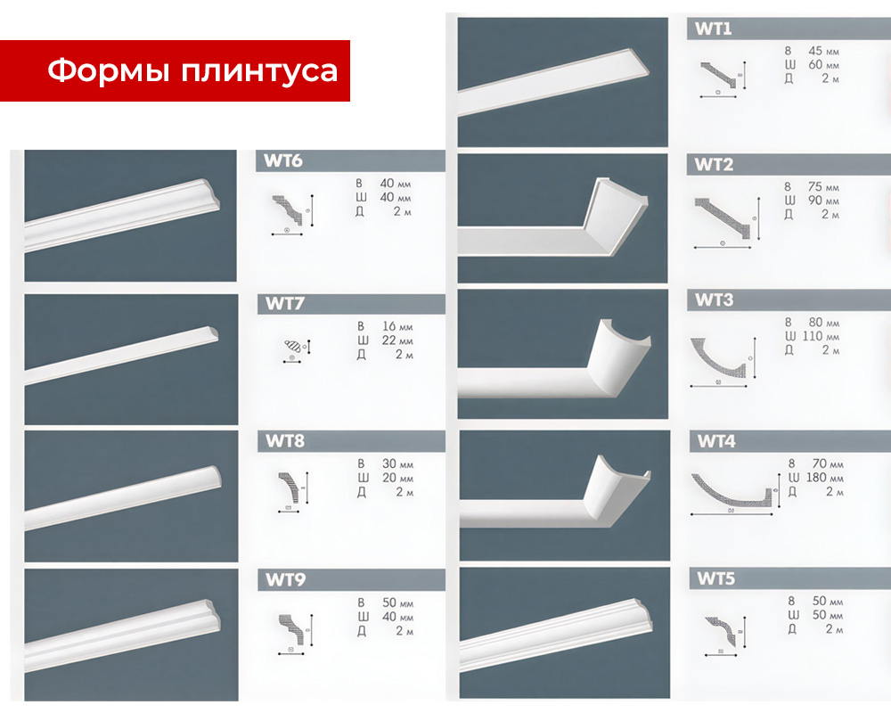 Карниз потолочный NMC IL5 50*50*2000. Белый под подсветку