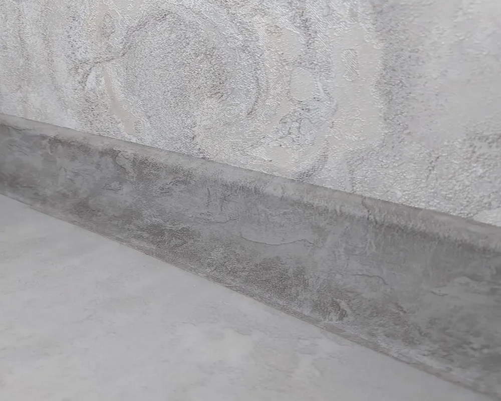 Плинтус ПВХ Salag Lima 72мм 2,5м. Маскара