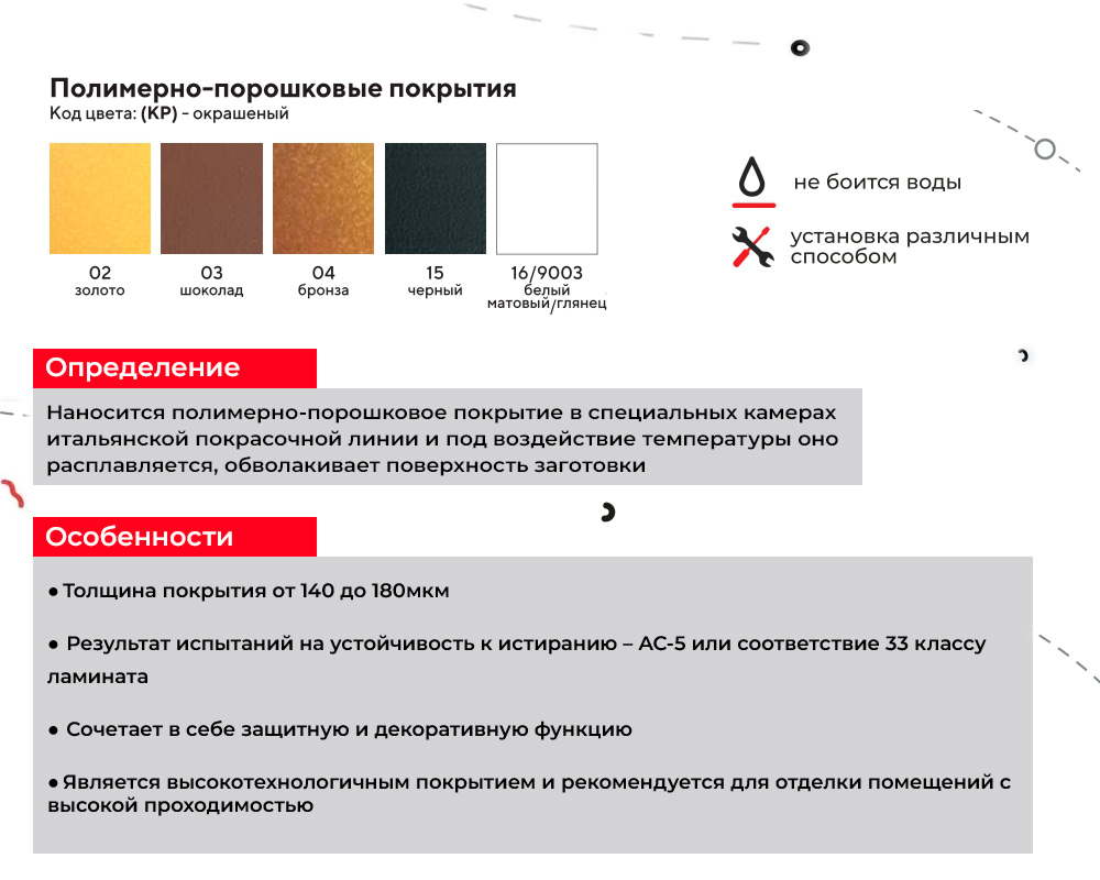 Порог одноуровневый ПС 04.2700.215 Черный