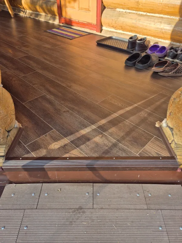 Порог угловой ПУ 02.2700.055 0,9 м Бетон классик