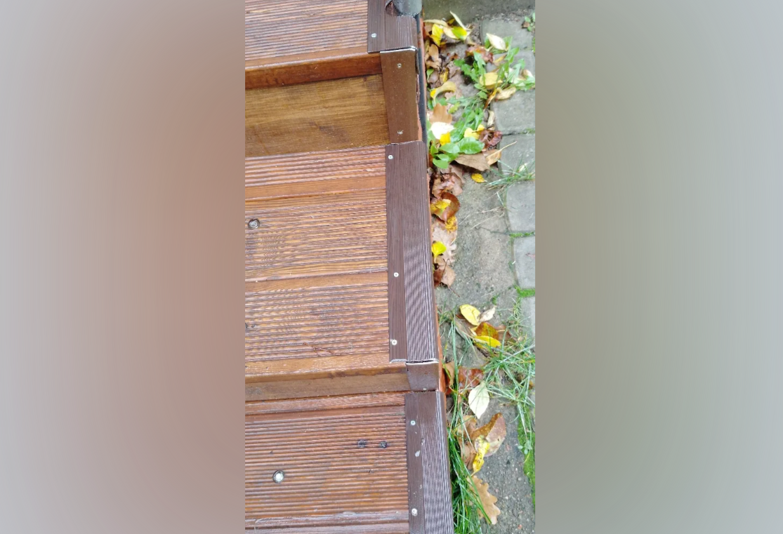 Порог угловой ПУ 02.2700.291 Дуб темный