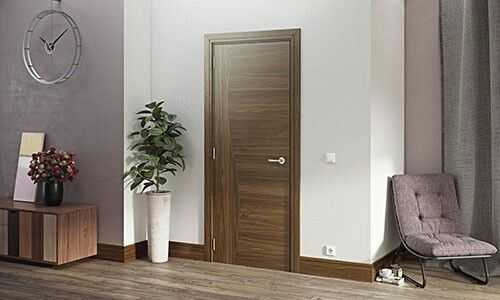 Плинтус МДФ Волшебная палочка Гарден 60 мм.206 Дуб коричневый