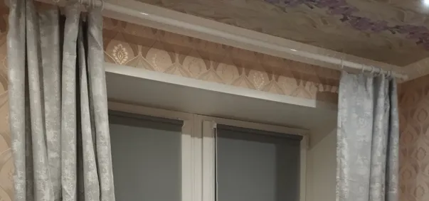 Карниз двухрядный кованый УЮТ d16мм 1,6м Бронза