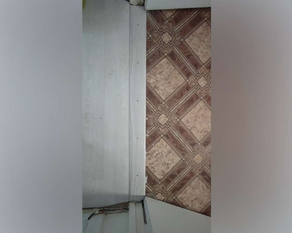 Порог одноуровневый ПС 18.1800.059 Бетон скай