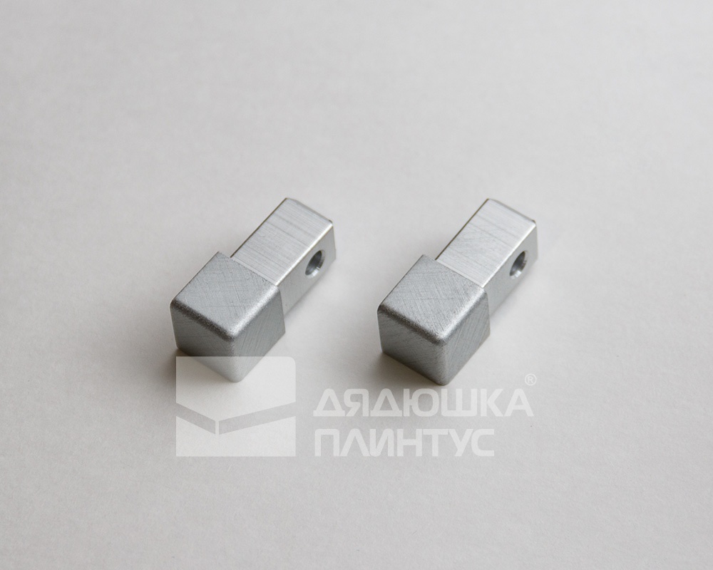 Капсула для прямоугол. профиля 10 мм Серый Tiltex CPJQSBX 10/2