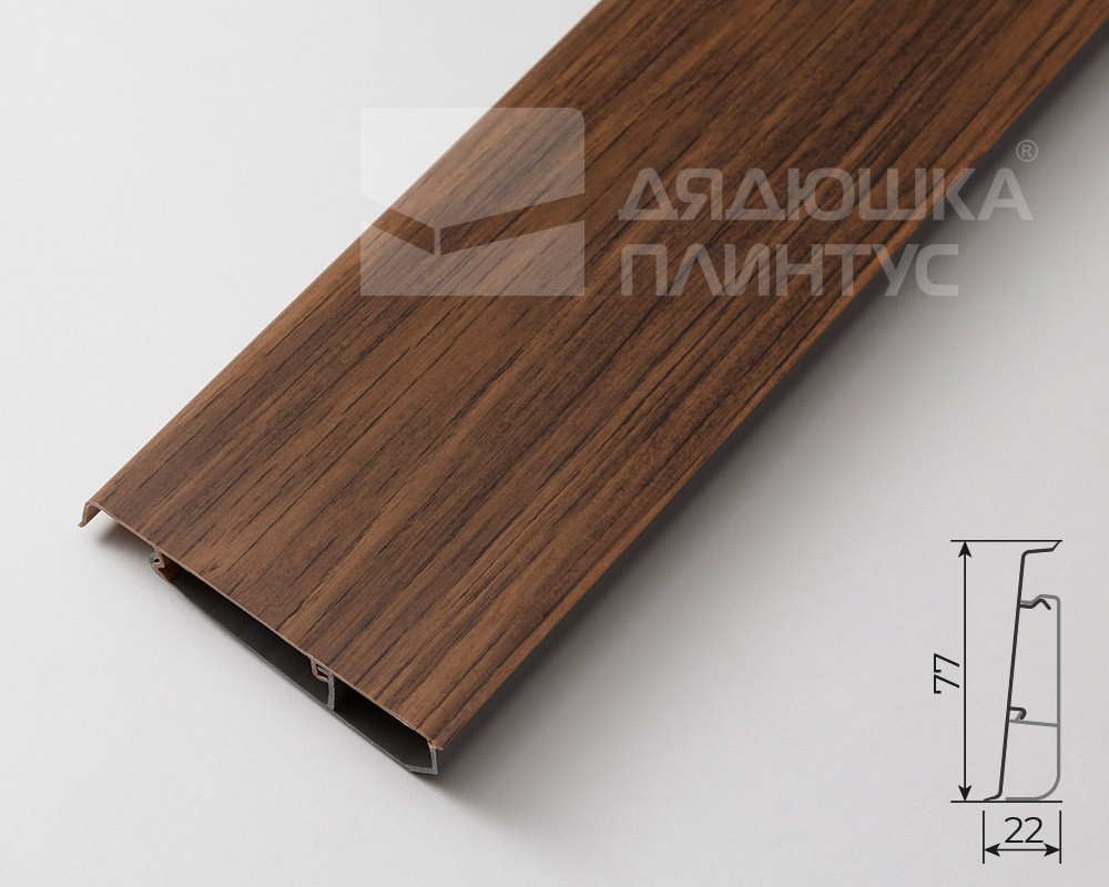 Плинтус ПВХ MAGIC STIСK 77мм 2,2 м MS13 Тали