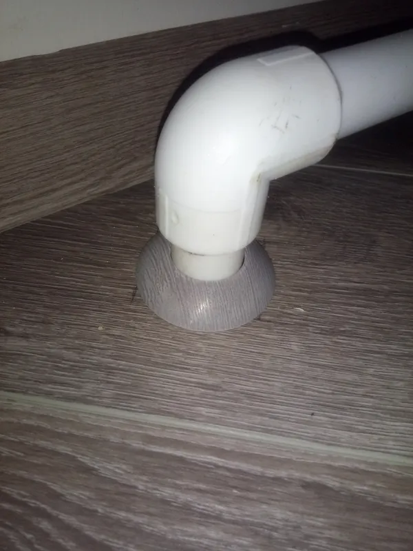 Обвод для труб 1/2 ПВХ ИДЕАЛ 22мм 252 Ясень Белый