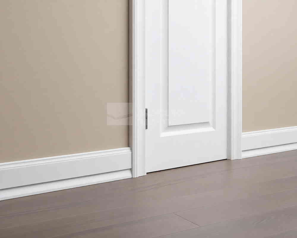 Плинтус из полистирола высокой плотности HI WOOD под подсветку LB98 98,0мм х 19,5мм х 2,0м.