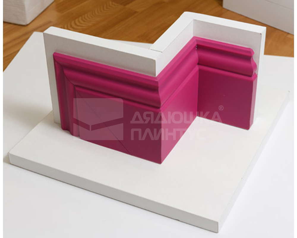 Плинтус из полистирола высокой плотности Волшебная Палочка 58*13*2000. MSPOL 105. Окраска включена в стоимость