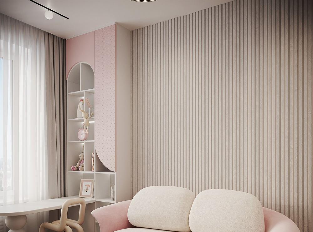 Панель МДФ 3D Лайн Модерн 165*2750мм. L01 Береза белая