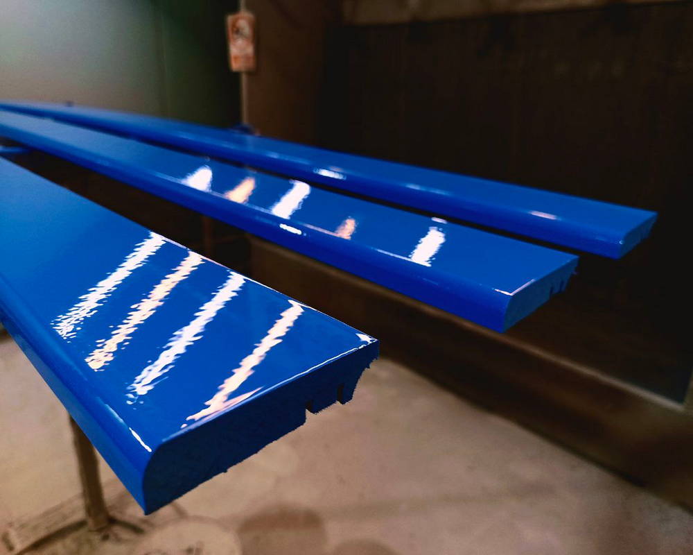 Плинтус МДФ 80М 80мм 2,4м. Окраска включена в стоимость