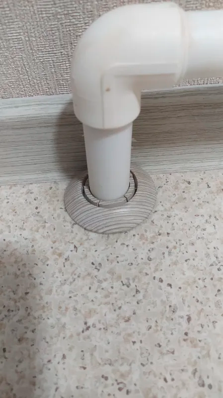 Обвод для труб 1/2 ПВХ ИДЕАЛ 22мм 230 Дуб Айсберг