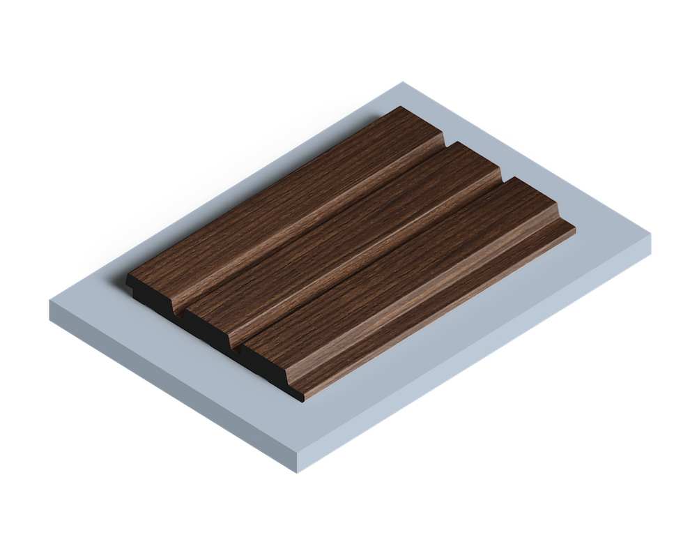 Панель LV124 BR396 HI WOOD 120,0мм х 12,0мм х 2,7м