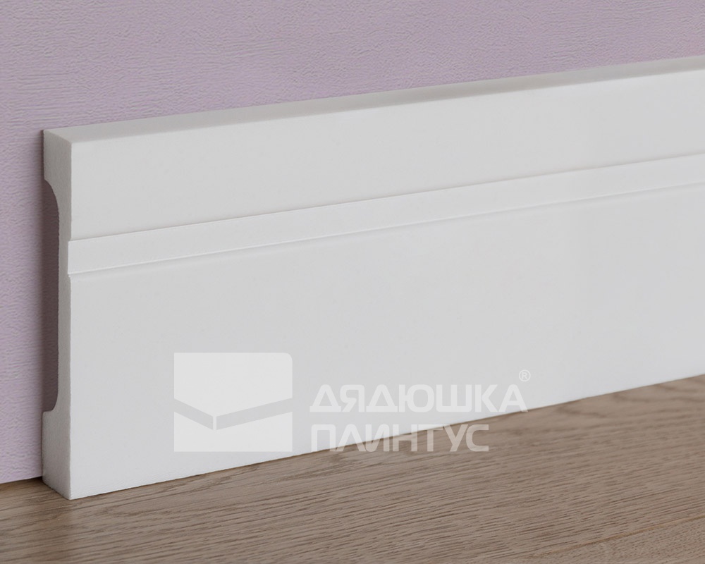 Плинтус из полистирола высокой плотности NMC Wallstyl FD11 Белый