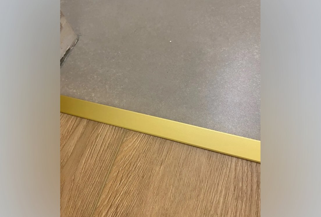 Порог одноуровневый ЛС 10.2700.202л Золото