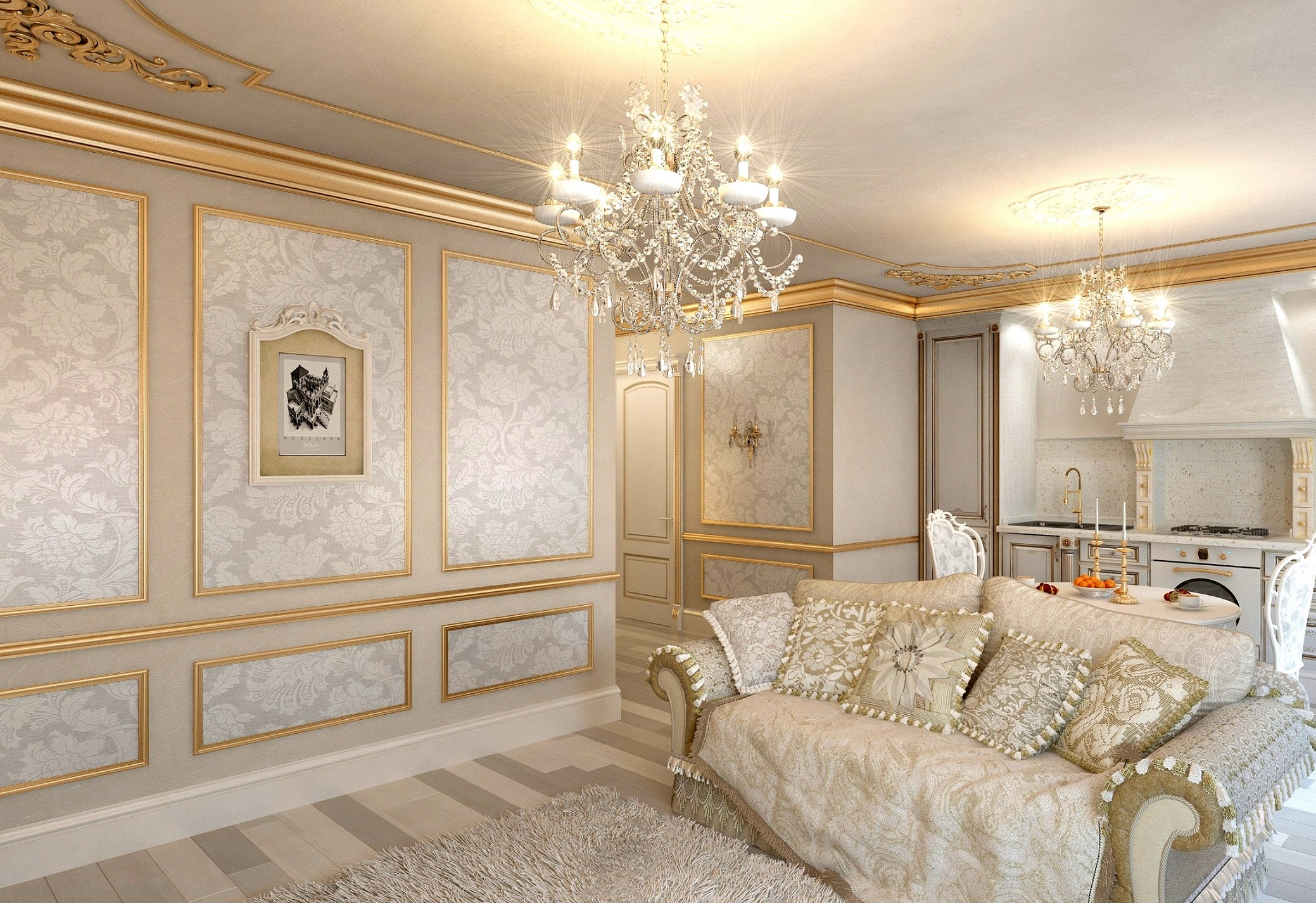 Профиль интерьерный 60*20 Афины ПИ60А