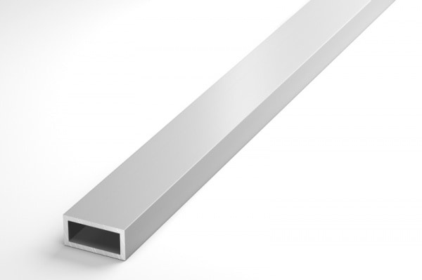 Труба прямоугольная 40х20 мм ТПр 02.2000.501л Серебро. Цена за 5 штук.