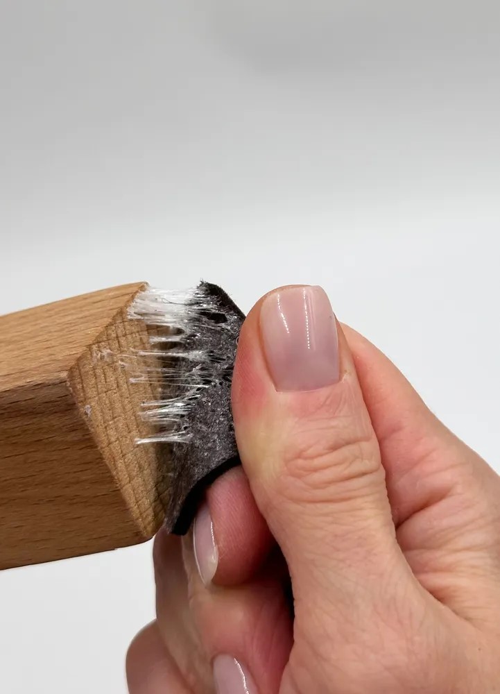 Протекторы фетровые ГРЕЙС 22мм Белый