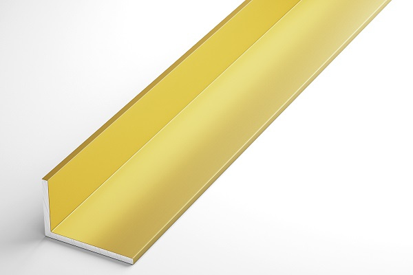 Уголок разнополочный 30*20 мм Уп 11.2000.502л Золото. Цена за 5 штук.