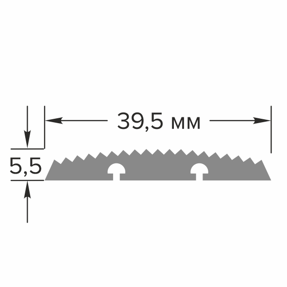 ПВХ-вставка ВПУ 70.2700.470 Чёрный