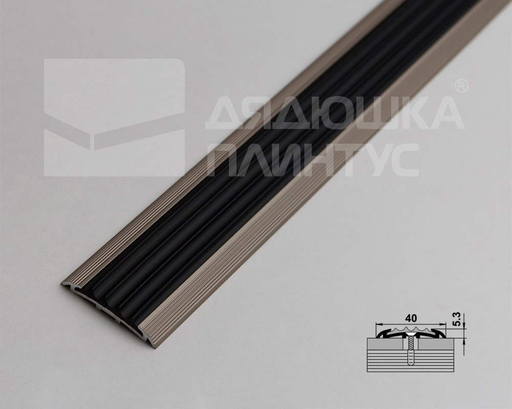 Порог одноуровневый ПС 08-1.1800.042л Шампань