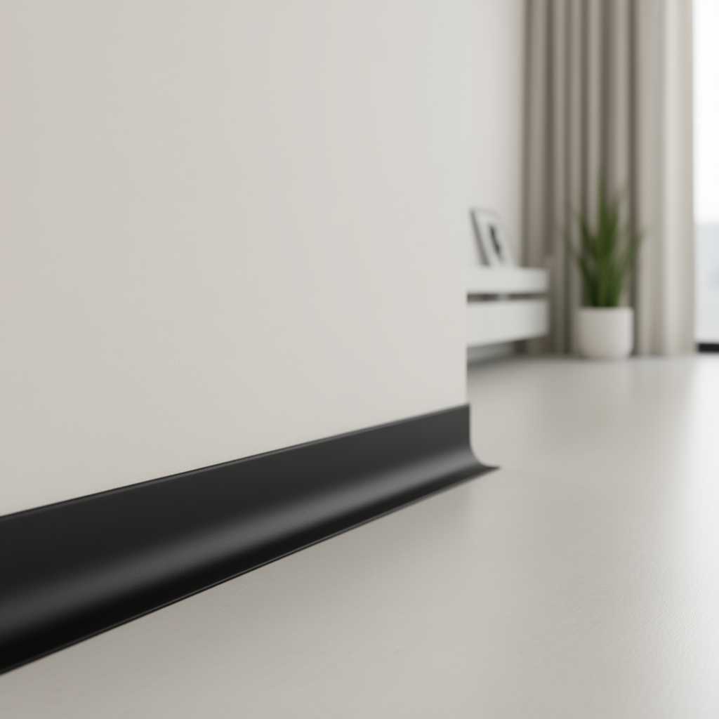 Антиплинтус алюминиевый Апл 04.2700.042л Анод шампань