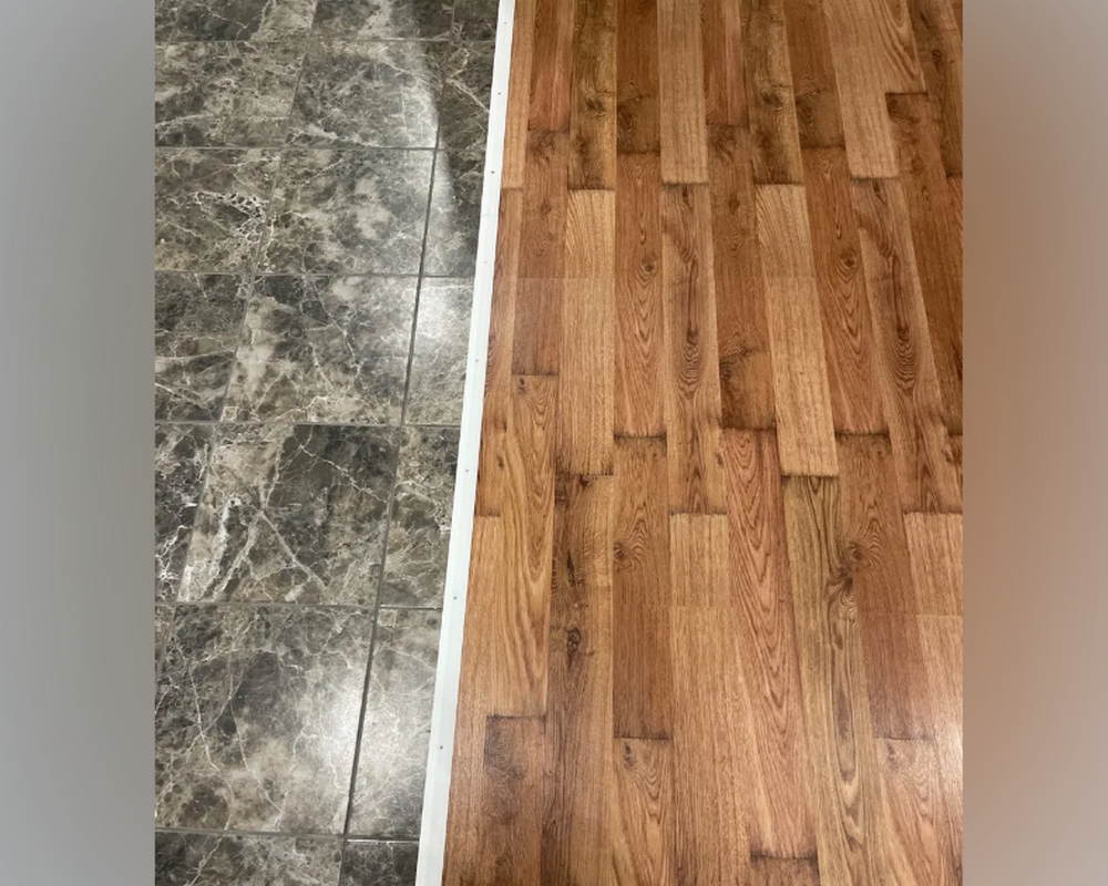 Порог одноуровневый ПС 03.900.106 Ясень белый