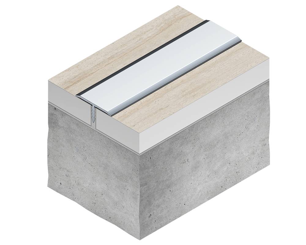 PV101-44 Профиль T-образный плоский Муар антрацит 10мм х 2.7м