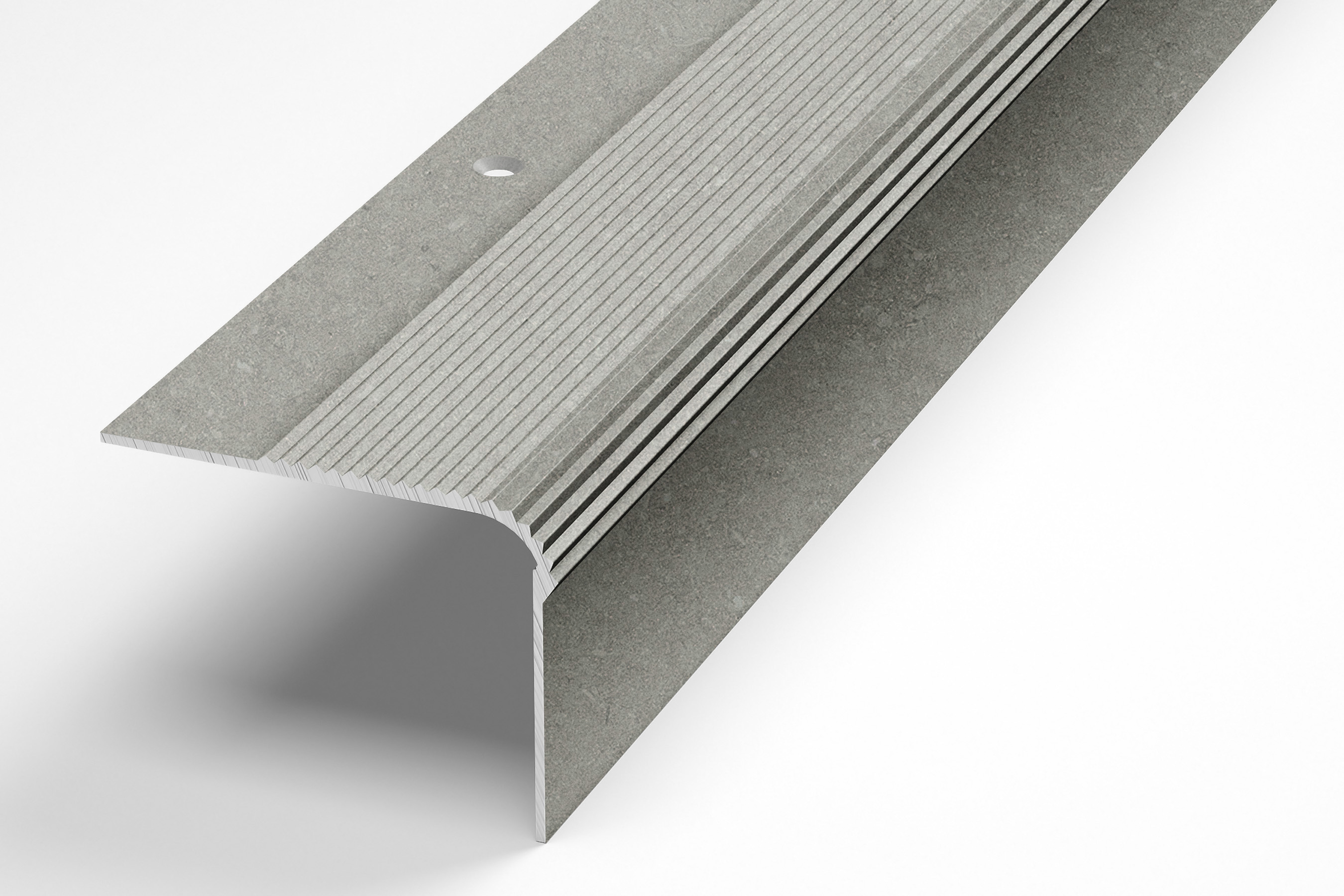 Порог угловой ПУ 02.2700.055 0,9 м Бетон классик