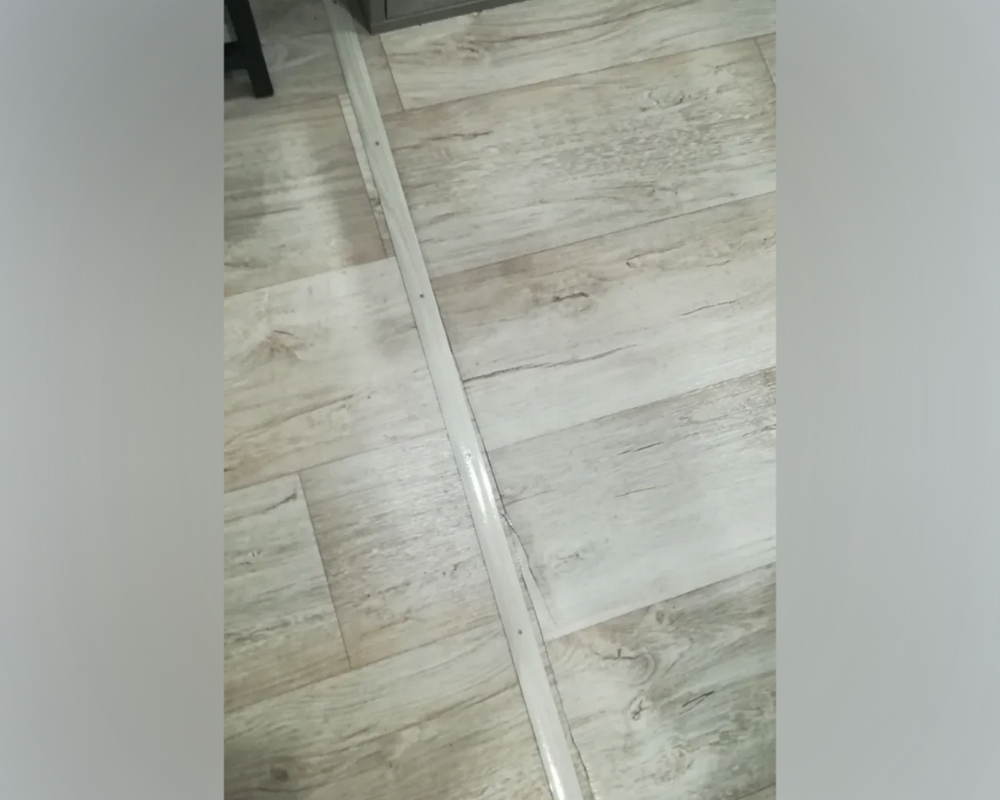 Порог одноуровневый ПС 03.900.106 Ясень белый