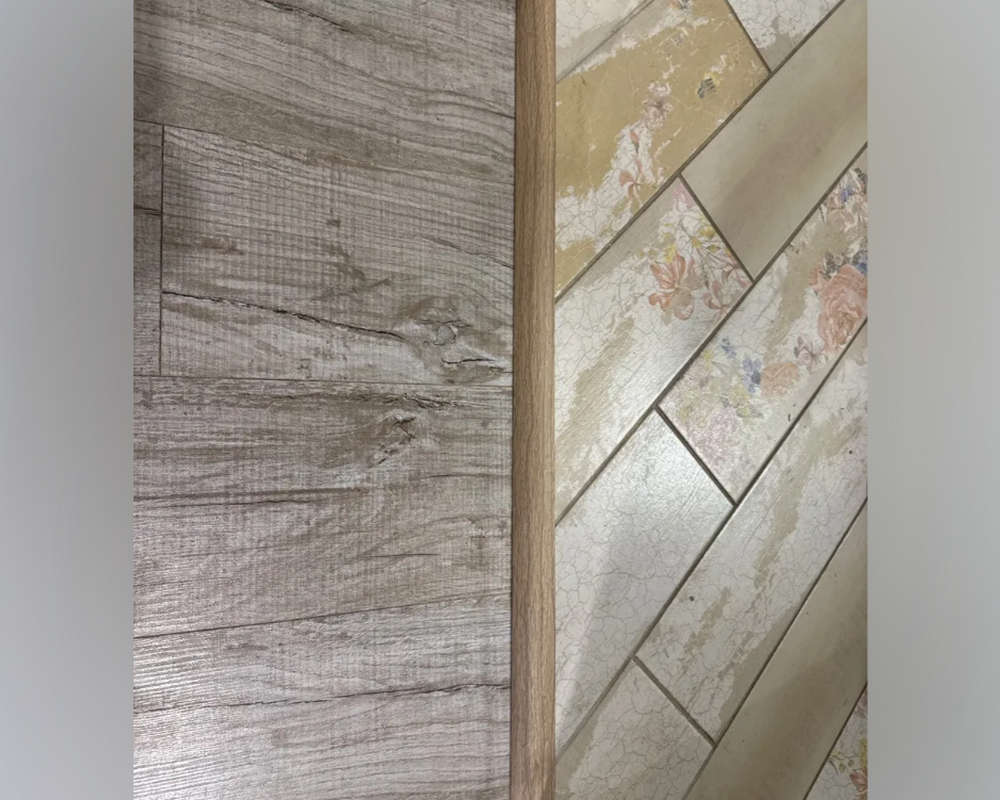 Самоклеящийся порог ЛС 35.2700.4088 Орех