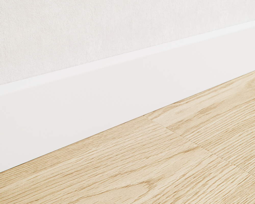 Плинтус напольный Salag Alpha 60*15*2200 мм AP61M1 Белый