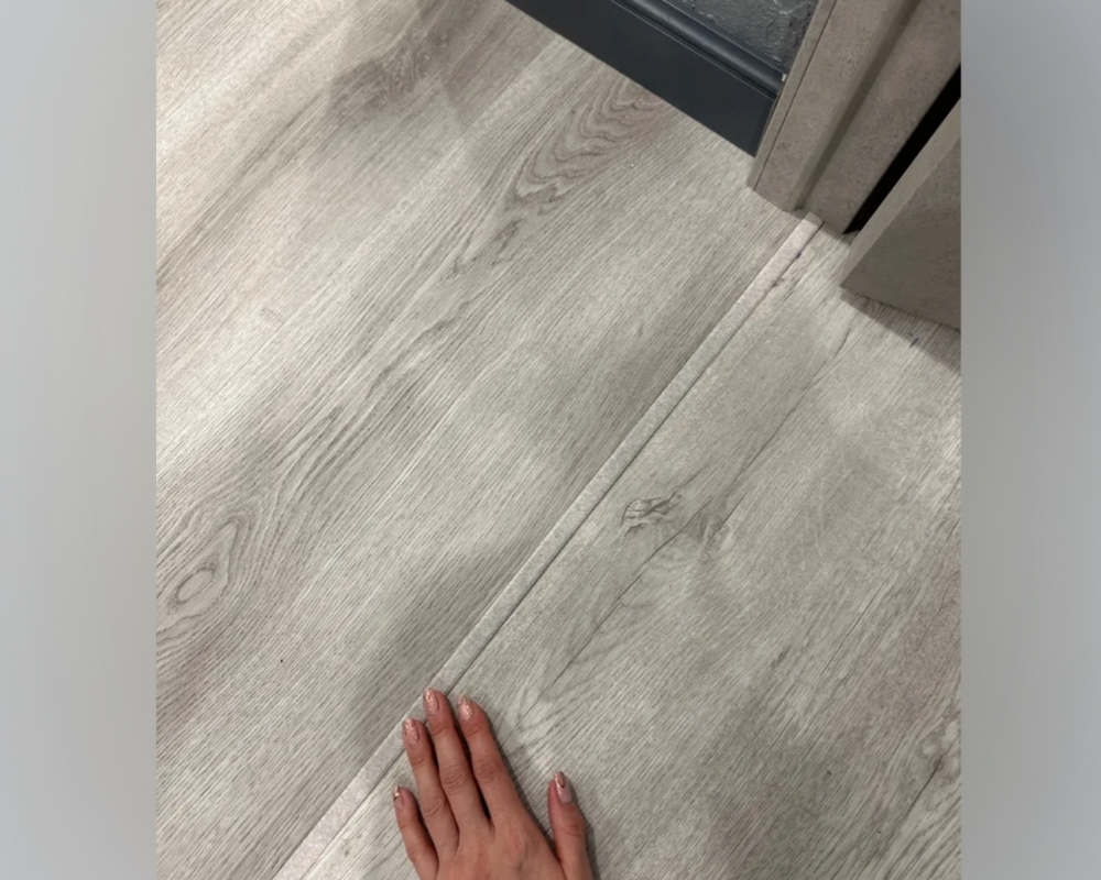 Порог одноуровневый ЛС 10.900.058 Бетон сильвер