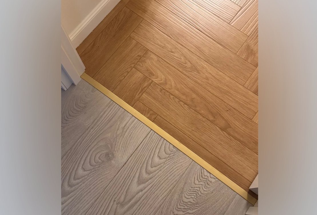 Порог одноуровневый ЛС 10.900.202л Золото