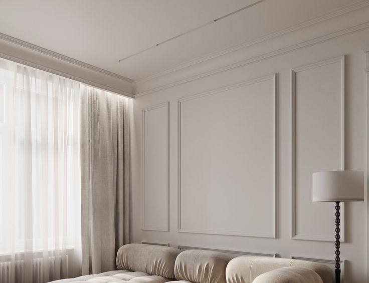 Молдинг Солид из полимера ультравысокой плотности 2 UHD 09/60D, белый, 2м