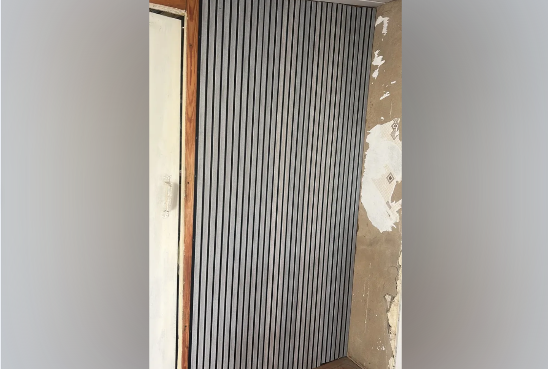 Панель вспененный полистирол ГРЕЙС 3D RAIL 120*2700 мм.  Береза