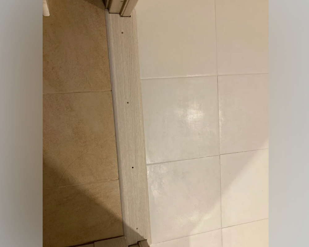 Порог одноуровневый ПС 18.1800.059 Бетон скай