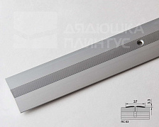 Порог одноуровневый ПС 03.1800.01л Серебро